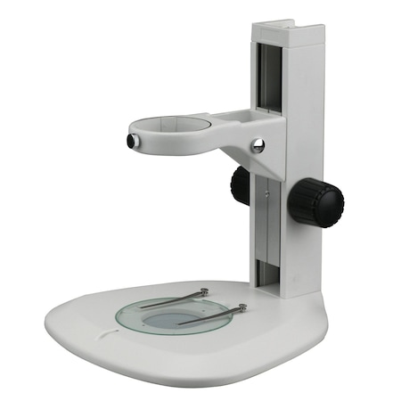 Large Rounded Microscope Table Stand With Focusing Rack